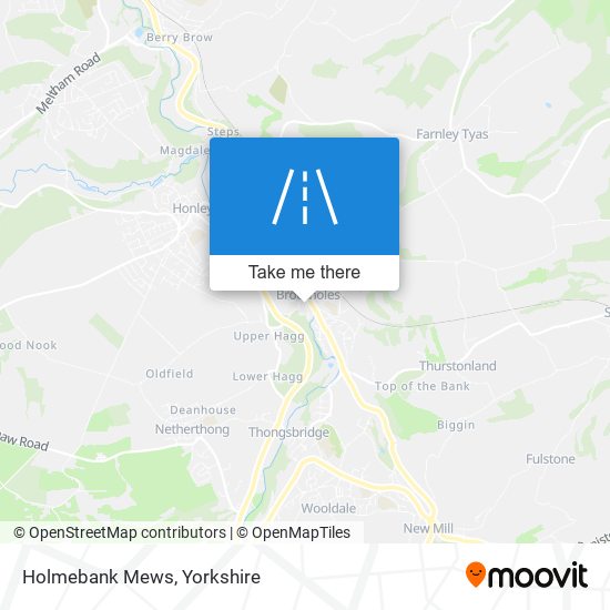 Holmebank Mews map