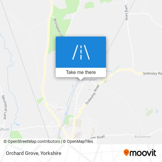 Orchard Grove map