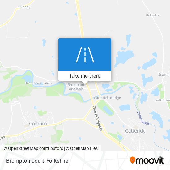 Brompton Court map