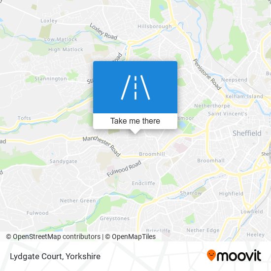 Lydgate Court map