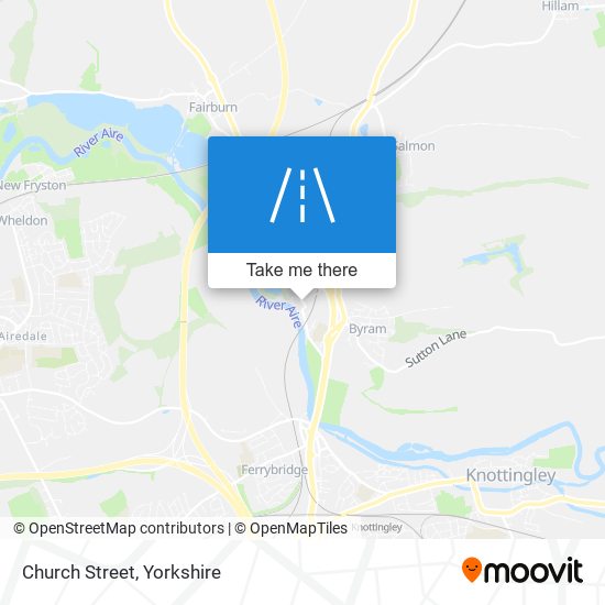 Church Street map