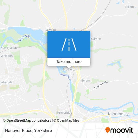 Hanover Place map