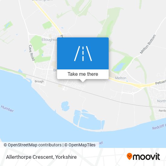 Allerthorpe Crescent map