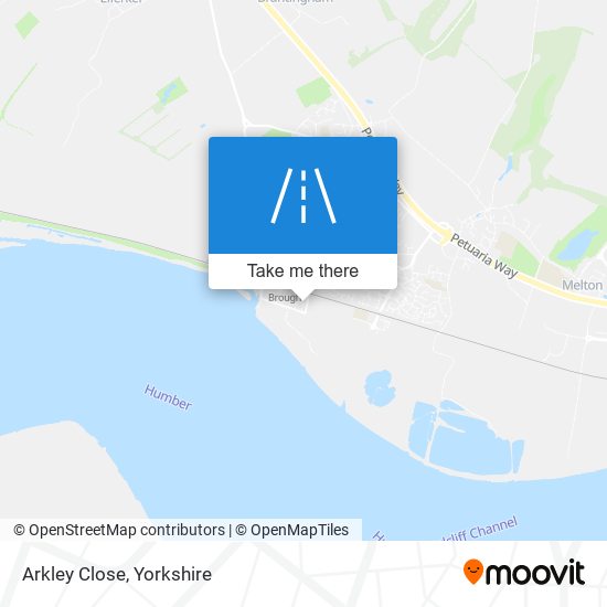 Arkley Close map