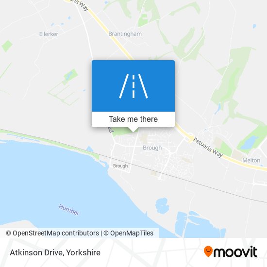 Atkinson Drive map