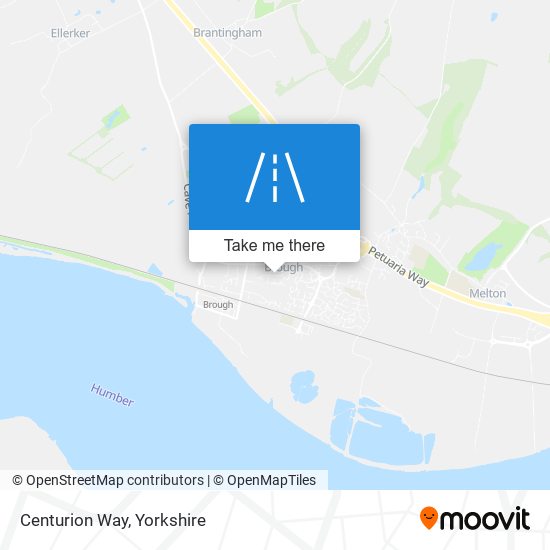 Centurion Way map