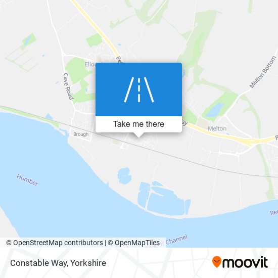 Constable Way map