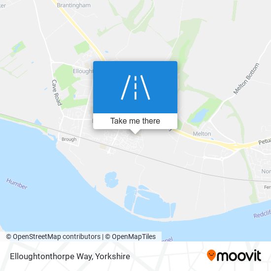 Elloughtonthorpe Way map