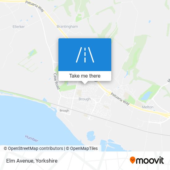 Elm Avenue map