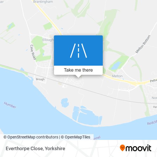 Everthorpe Close map