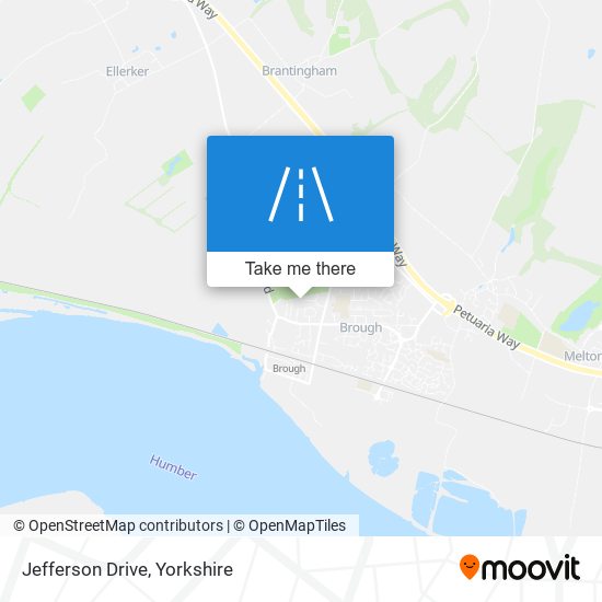 Jefferson Drive map