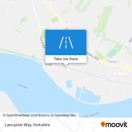 Lancaster Way map