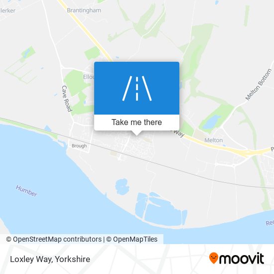 Loxley Way map