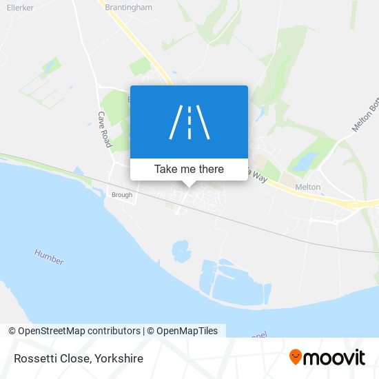 Rossetti Close map
