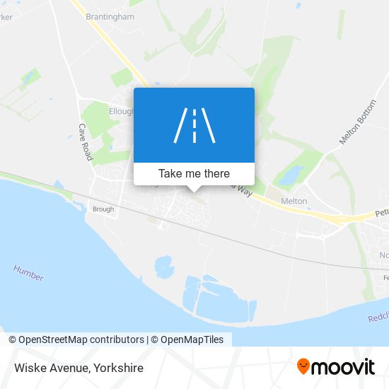 Wiske Avenue map