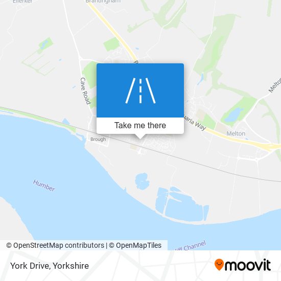 York Drive map