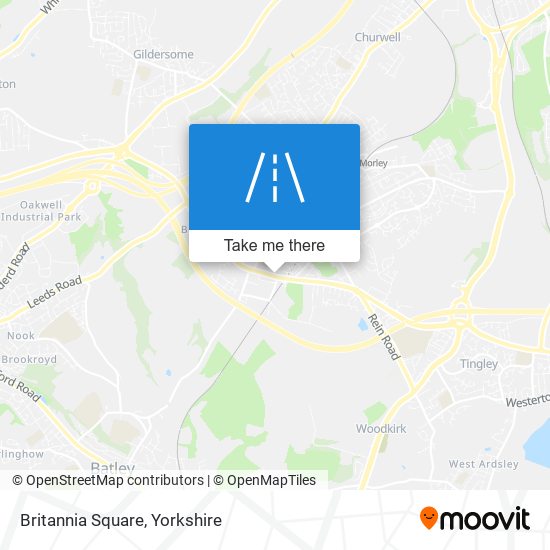 Britannia Square map