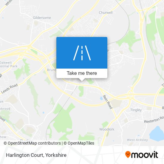 Harlington Court map