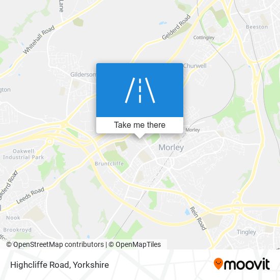 Highcliffe Road map