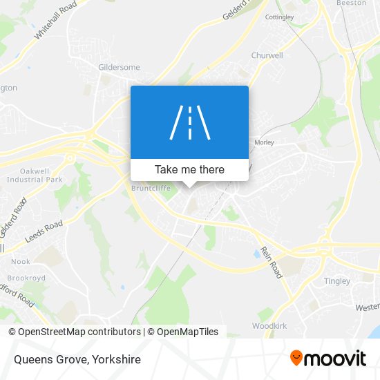 Queens Grove map