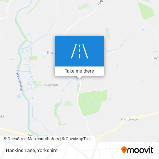 Hankins Lane map