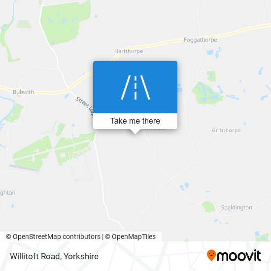 Willitoft Road map