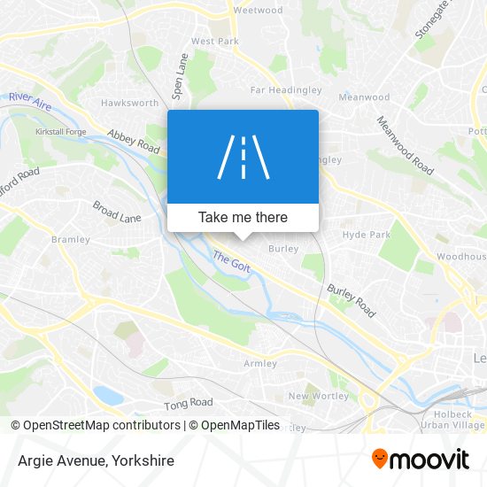 Argie Avenue map