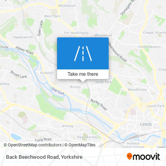 Back Beechwood Road map