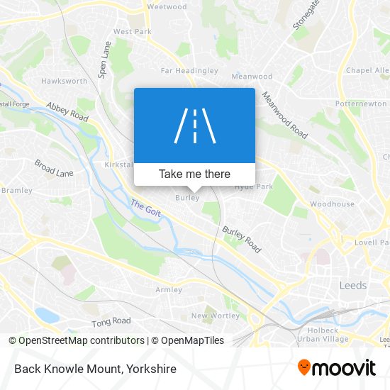 Back Knowle Mount map