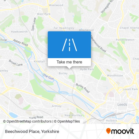 Beechwood Place map