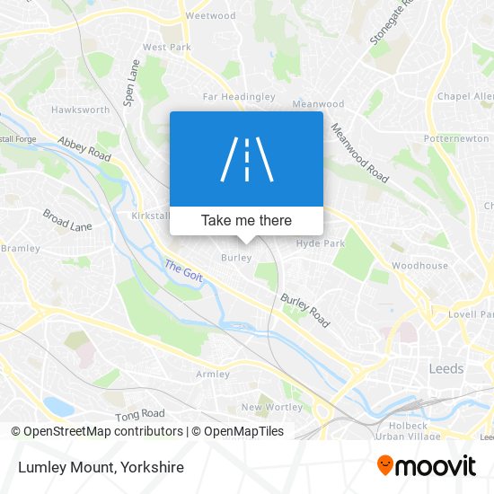 Lumley Mount map