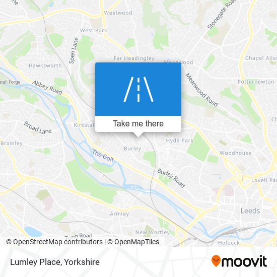 Lumley Place map