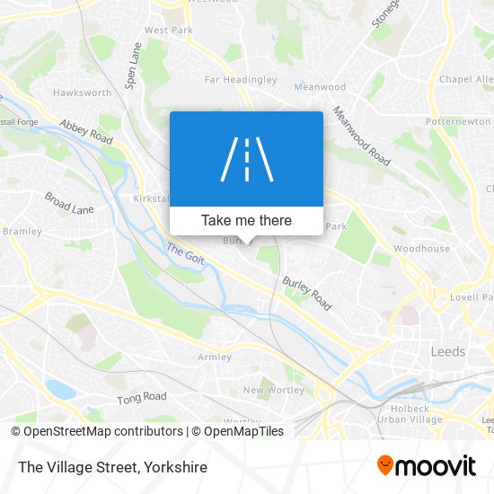 The Village Street map