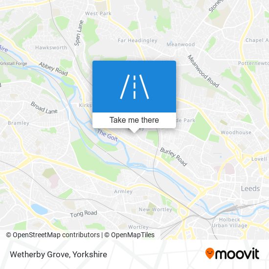 Wetherby Grove map