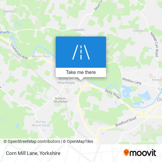 Corn Mill Lane map