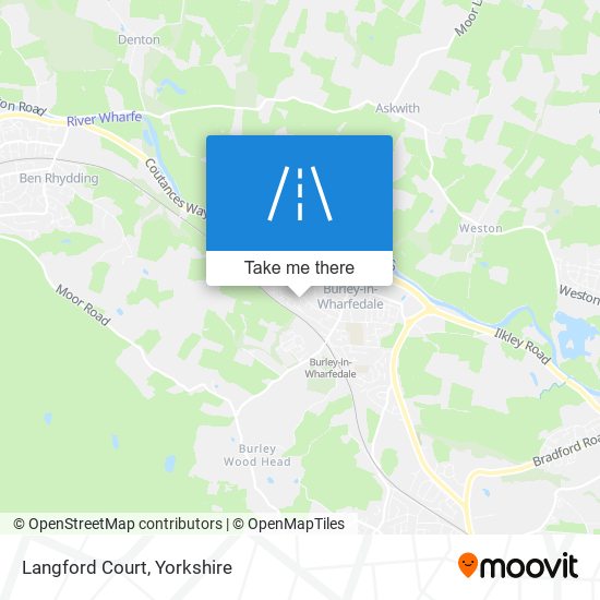 Langford Court map