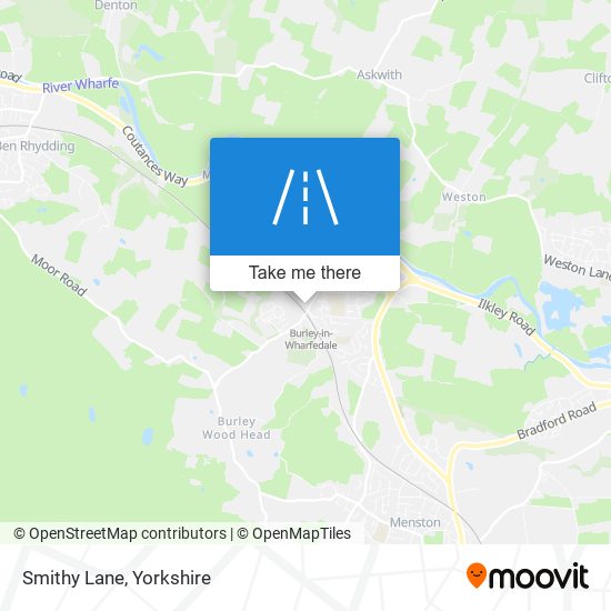 Smithy Lane map