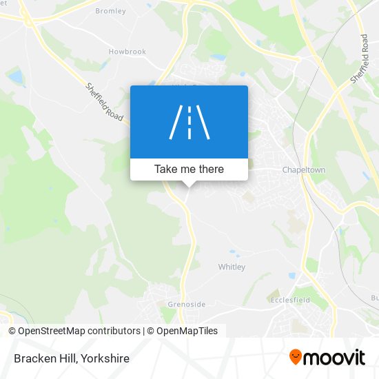 Bracken Hill map