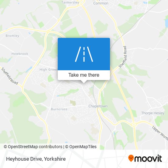 Heyhouse Drive map