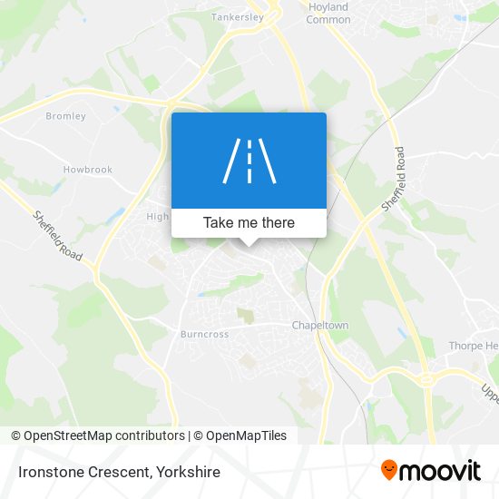 Ironstone Crescent map