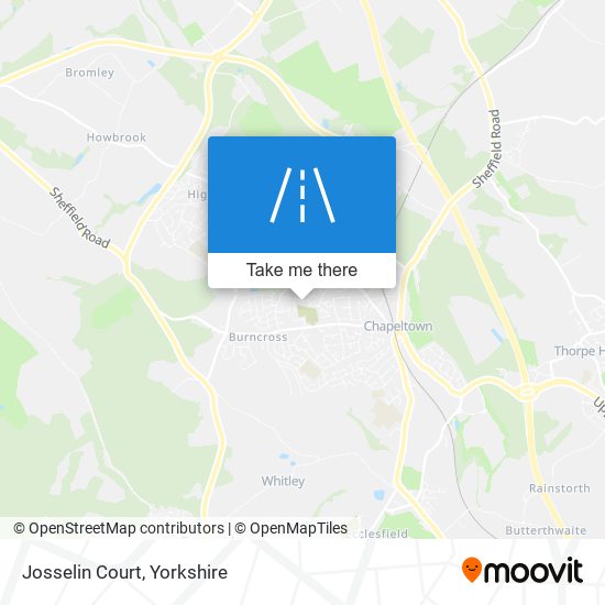 Josselin Court map