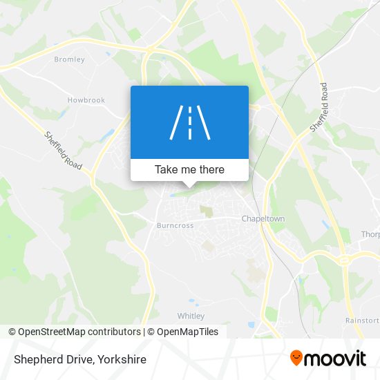 Shepherd Drive map