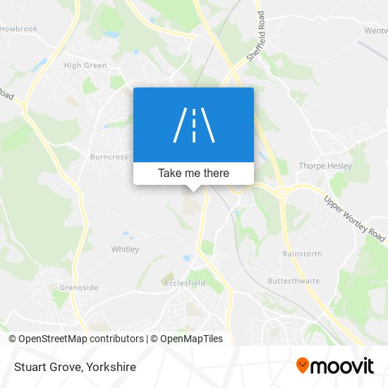 Stuart Grove map