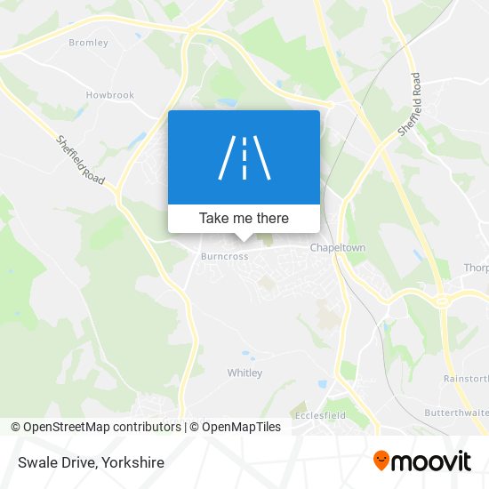 Swale Drive map