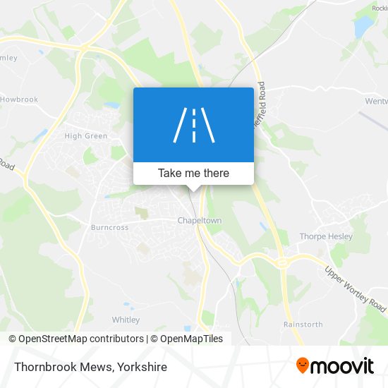 Thornbrook Mews map