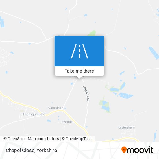 Chapel Close map