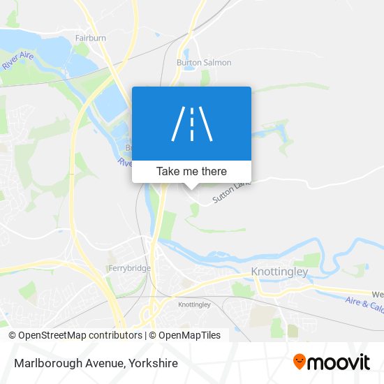 Marlborough Avenue map