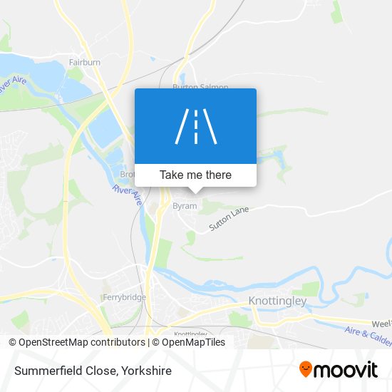 Summerfield Close map