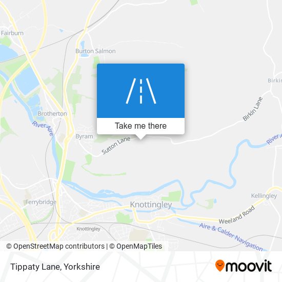 Tippaty Lane map