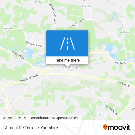 Almscliffe Terrace map